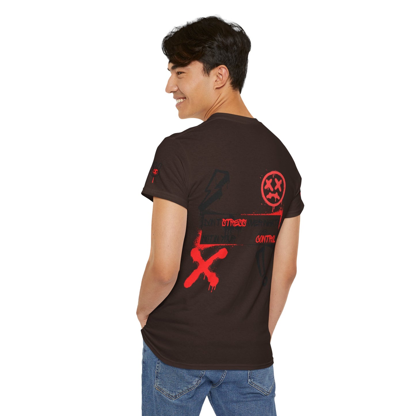 Graffiti Unisex Tee - Sad Yet Motivational Design