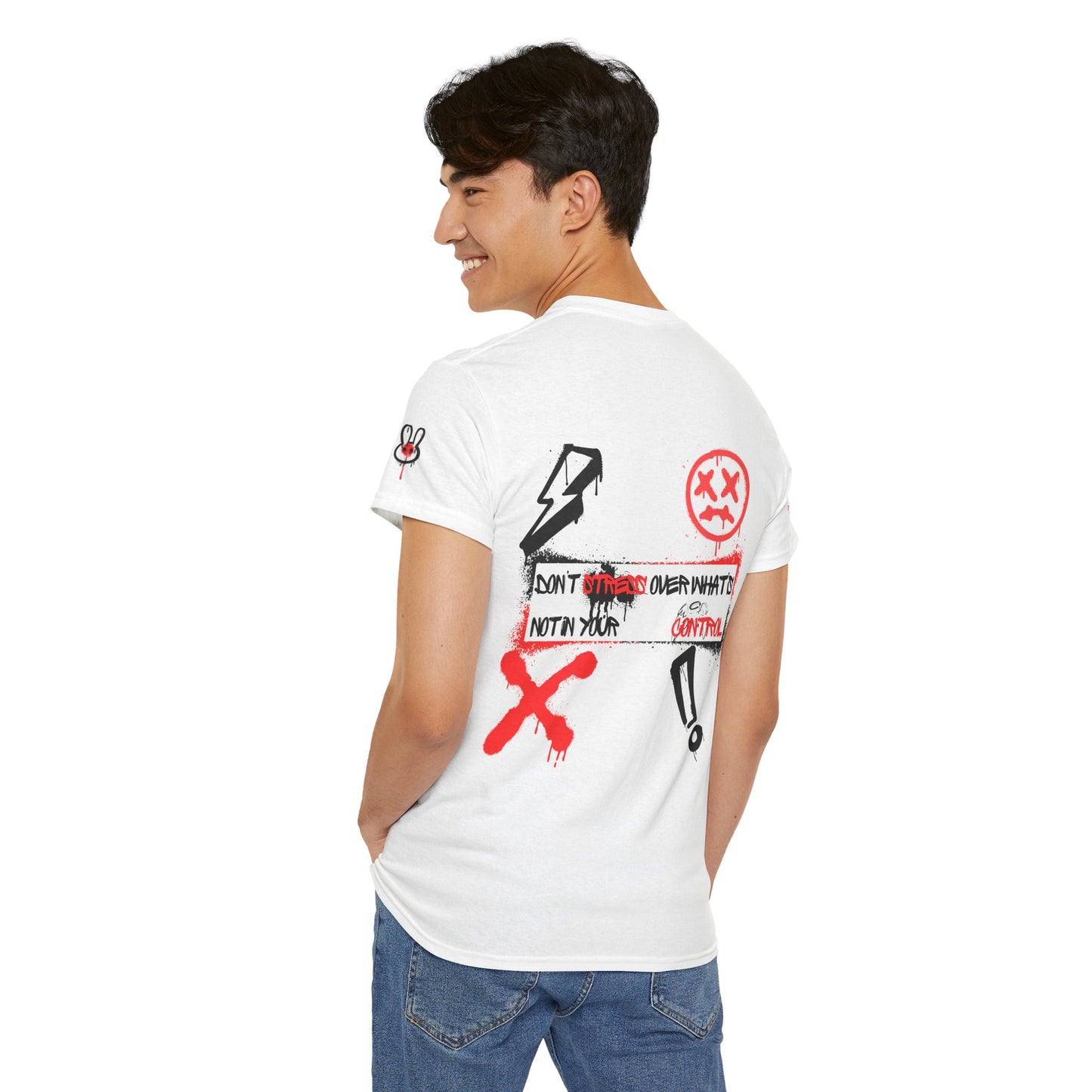 Graffiti Unisex Tee - Sad Yet Motivational Design