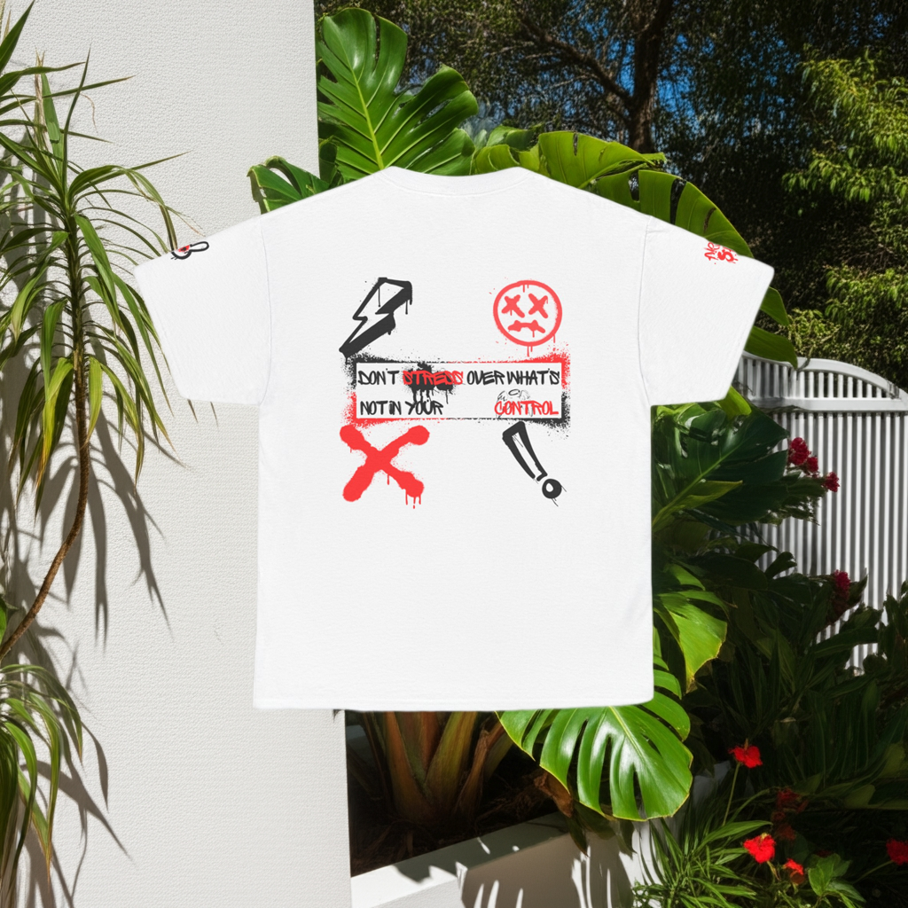 Graffiti Unisex Tee - Sad Yet Motivational Design