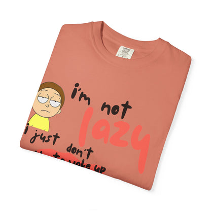 Funny Rick and Morty  'Not Lazy, Just Not a Morning Person'