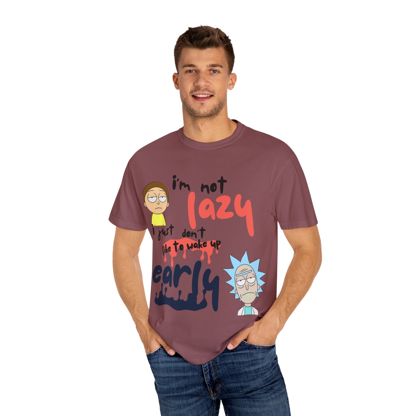 Funny Rick and Morty  'Not Lazy, Just Not a Morning Person'