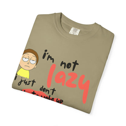 Funny Rick and Morty  'Not Lazy, Just Not a Morning Person'