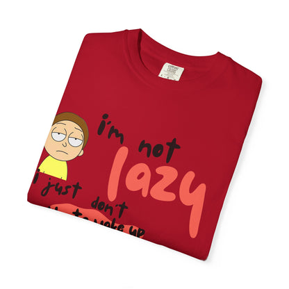 Funny Rick and Morty  'Not Lazy, Just Not a Morning Person'