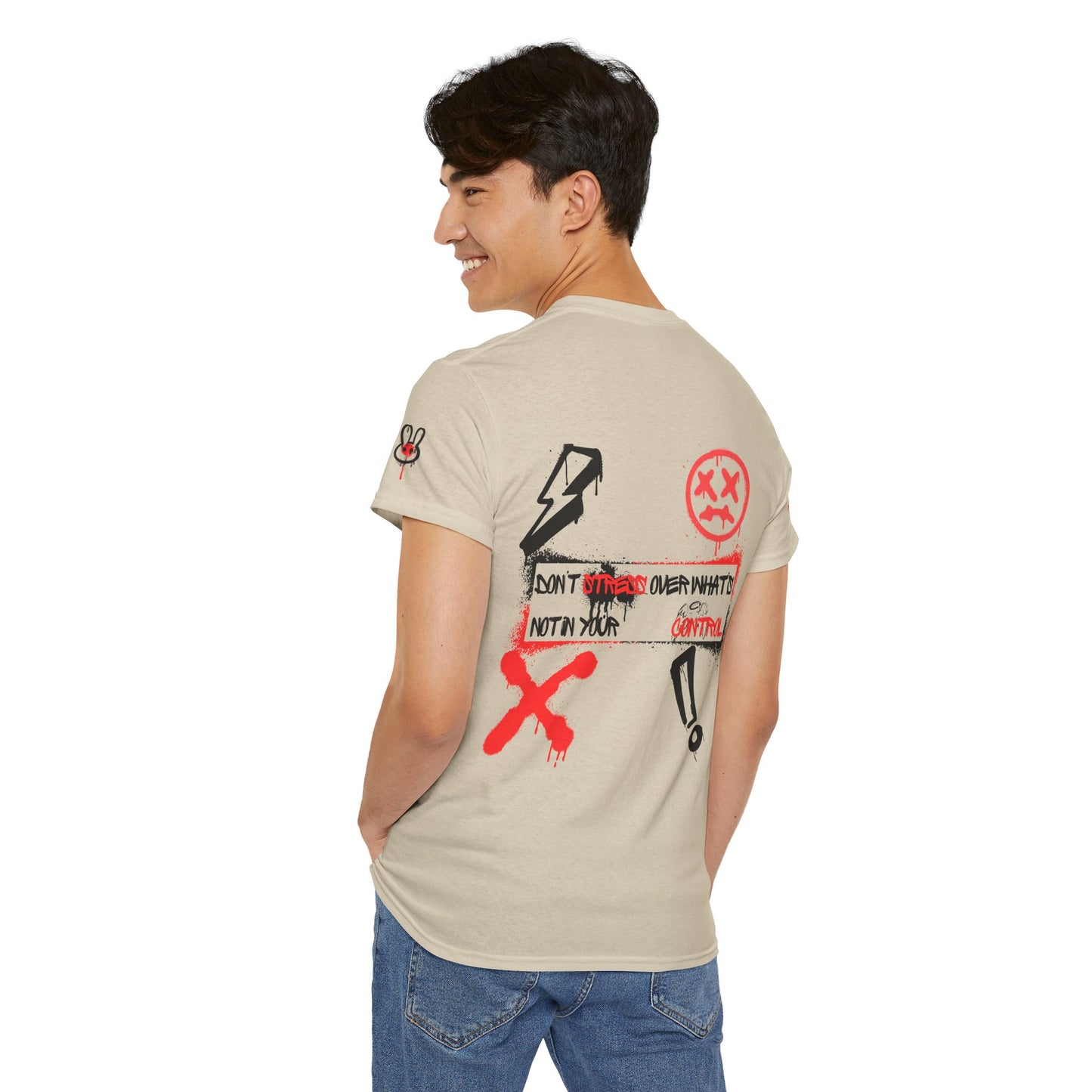 Graffiti Unisex Tee - Sad Yet Motivational Design