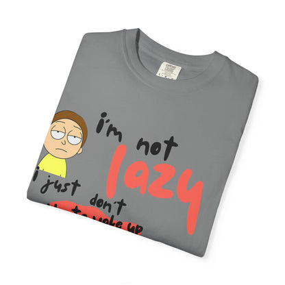 Funny Rick and Morty  'Not Lazy, Just Not a Morning Person'