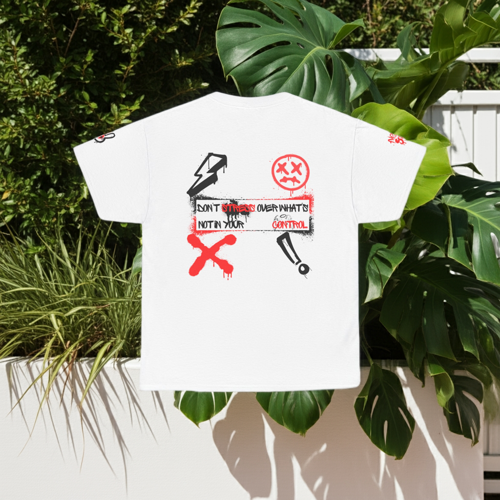 Graffiti Unisex Tee - Sad Yet Motivational Design